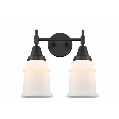 Canton 2 Light Bell Shape Vanity Light 15 Inch Wide by Innovations - 447-2W-G18