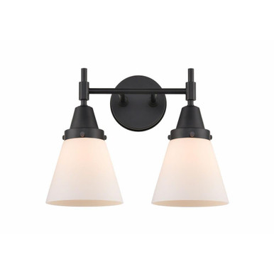 Cone 2 Light Vanity Light 15.25 Inch Wide by Innovations - 447-2W-G6