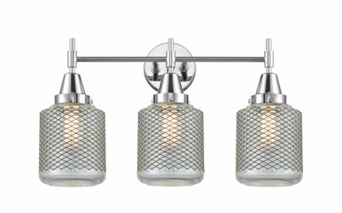 Stanton 3 Light Vanity Light 13 Inch Tall by Innovations - 447-3W-G262