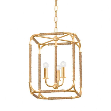 Laurenceston 3 Light Medium Pendant by Hudson Valley - 1603-GL