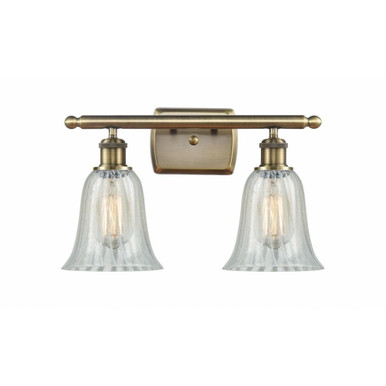 Hanover 2 Light Vanity Light 16 Inch Tall by Innovations - 516-2W-G28