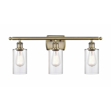 Clymer 3 Light Vanity Light 26 Inch Wide by Innovations - 516-3W-G80