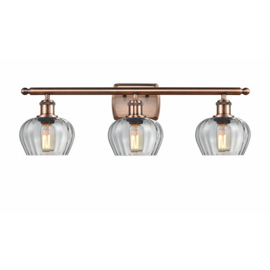 Fenton 3 Light Vanity Light 26 Inch Wide by Innovations - 516-3W-G9