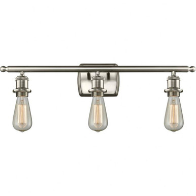 Barrington Three LED Light Vanity Fixture by Innovations - 516-3W-SN