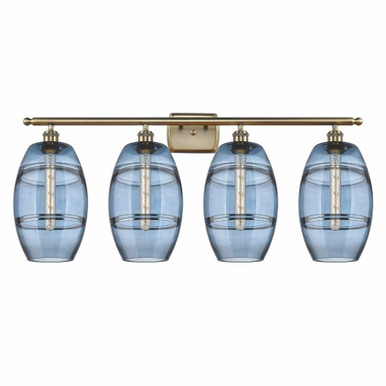 Vaz 4 Light Vanity Light 38 Inch Wide by Innovations - 516-4W-G557-8