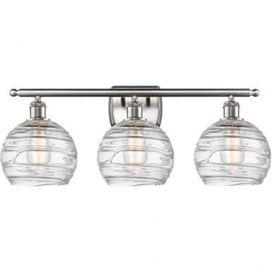 Deco Swirl 3 Light Vanity Light by Innovations - 516-3W-SN-G1213-8