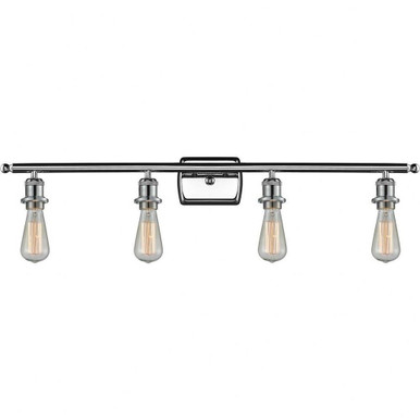 Ballston Cone 4 Light Vanity Light 36 Inch Length by Innovations - 516-4W-PC
