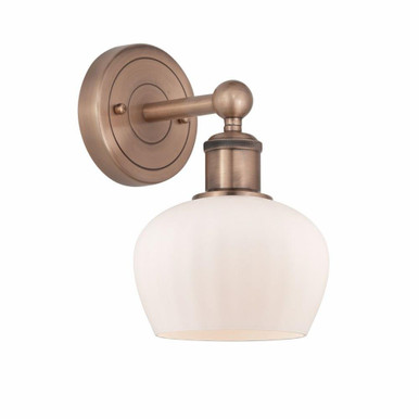 Fenton 1 Light Vintage Wall Sconce 10.5 Inch Tall by Innovations - 616-1W-FEN