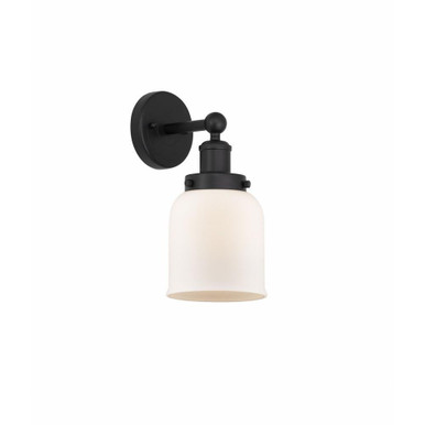Bell 1 Light Brass Wall Sconce 10 Inch Tall by Innovations - 616-1W-G5