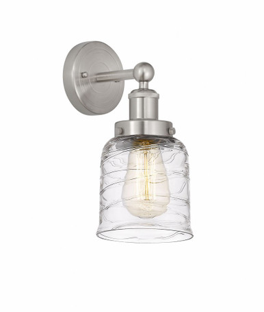 Bell 1 Light Smoke Glass Wall Sconce by Innovations - 616-1W-G513