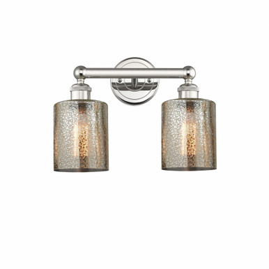 Cobbleskill 2 Light Vanity Light 14 Inch Wide by Innovations - 616-2W-COB