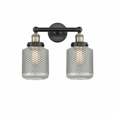 Stanton 2 Light Vanity Light 11.5 Inch Tall by Innovations - 616-2W-ST