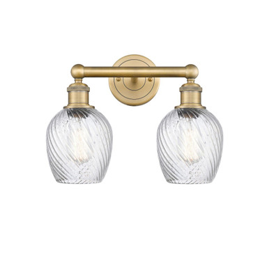Salina 2 Light Globe Vanity Light 14 Inch Tall by Innovations - 616-2W-SA