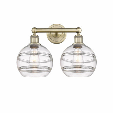 Rochester 2 Light Vanity Light 17 Inch Wide by Innovations - 616-2W-G556-8