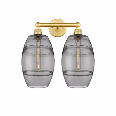 Vaz 2 Light Vanity Light 17 Inch Wide by Innovations - 616-2W-G557-8