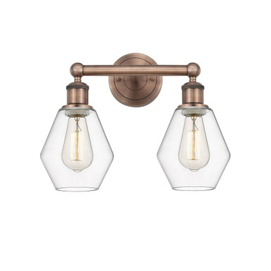 Cindyrella Two Light Vanity Light 15 Inch Wide by Innovations - 616-2W-CID