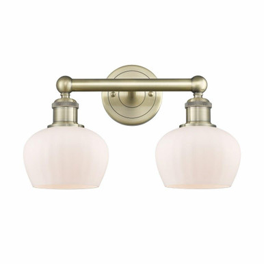 Fenton 2 Light Vanity Light 15.5 Inch Wide by Innovations - 616-2W-FEN