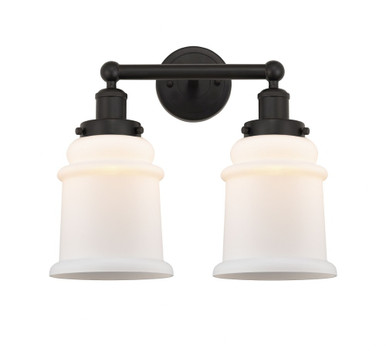 Canton 2 Light Industrial Vanity Light 15 Inch Wide by Innovations - 616-2W-G18