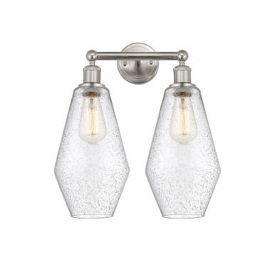 Cindyrella 2 Light Vanity Light 17 Inch Tall by Innovations - 616-2W-G65-7