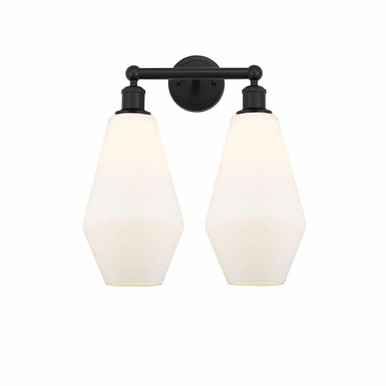 Cindyrella 2 Light Vanity Light 17 Inch Tall by Innovations - 616-2W-G65-7