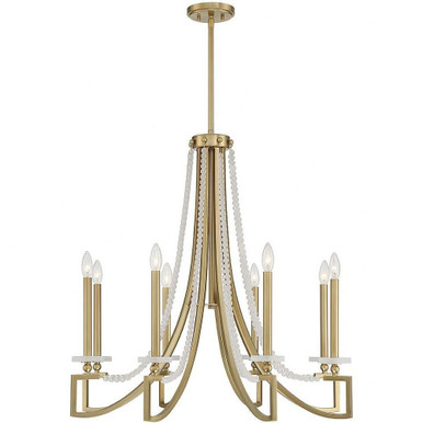 Helen 8 Light Large Chandelier by Savoy House - 1-8804-8-322