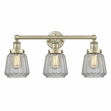 Chatham 3 Light Vanity Light 24.5 Inch Wide by Innovations - 616-3W-CH