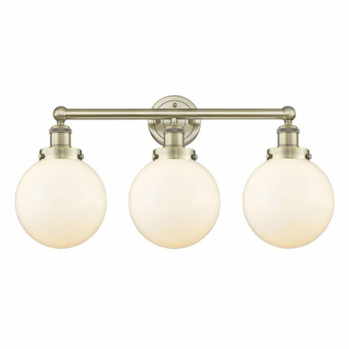 Beacon 3 Light Vanity Light 24.5 Inch Wide by Innovations - 616-3W-BE