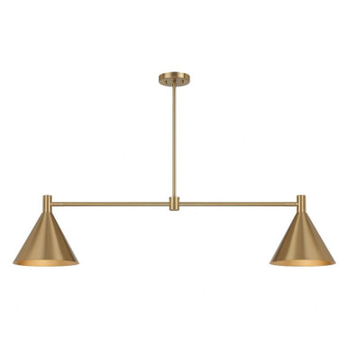 Pharos 2 Light Modern Linear Chandelier by Savoy House - 1-8005-2-127