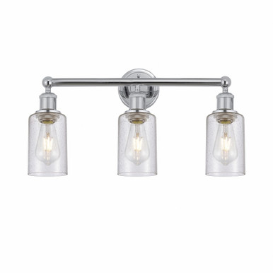 Clymer 3 Light Art Deco Vanity Light by Innovations - 616-3W-G80