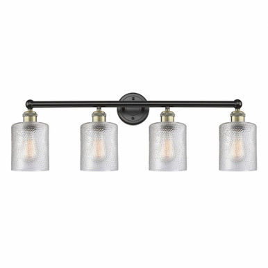 Cobbleskill 4 Light Vanity Light 32 Inch Wide by Innovations - 616-4W-COB