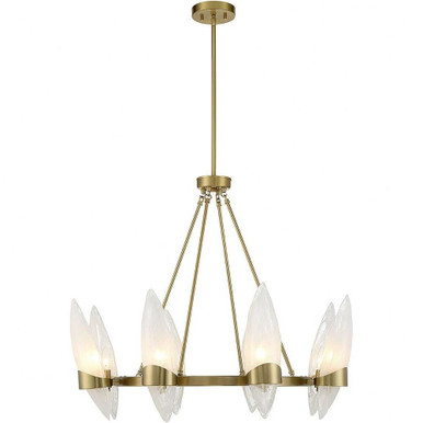 Nouvel 8 Light Large Chandelier by Savoy House - 1-5502-8-322