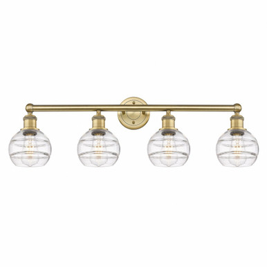 Rochester 4 Light Vanity Light 32.88 Inch Wide by Innovations - 616-4W-G556-6