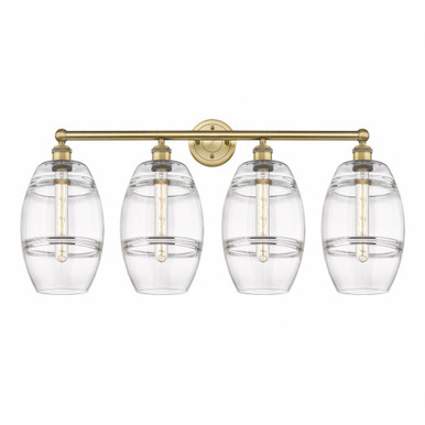Vaz 4 Light Vanity Light 35 Inch Wide by Innovations - 616-4W-G557-8
