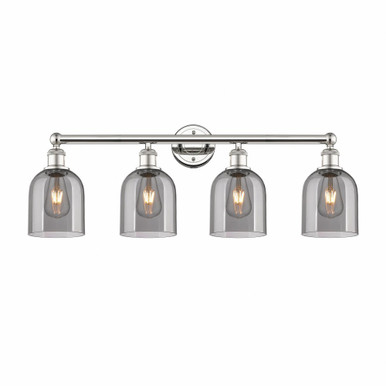 Bella 4 Light Industrial Vanity Light 32.5 Inch Wide by Innovations - 616-4W-G558-6