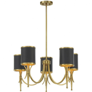Quincy 5 Light Large Chandelier by Savoy House - 1-9945-5-143