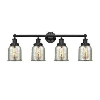 Bell 4 Light Industrial Vanity Light with Mercury Glass by Innovations - 616-4W-G58