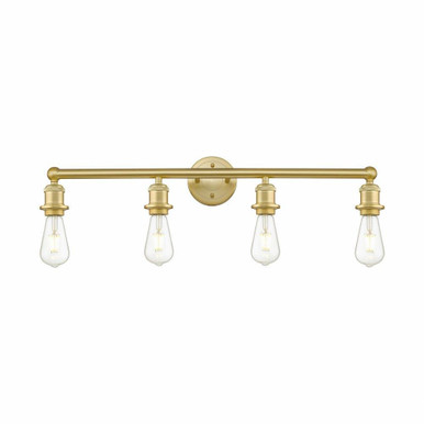 Edison 4 Light Vanity Light by Innovations - 616-4W-SG