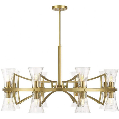 Bennington 16 Light Oversized Chandelier by Savoy House - 1-9705-16-322