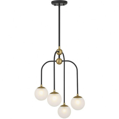 Couplet 4 Light Small Chandelier by Savoy House - 1-6697-4-143