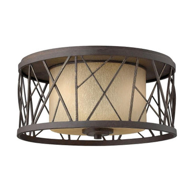 2 Light 16.5 Inch Wide Flush Mount by Fredrick Ramond - FR41611
