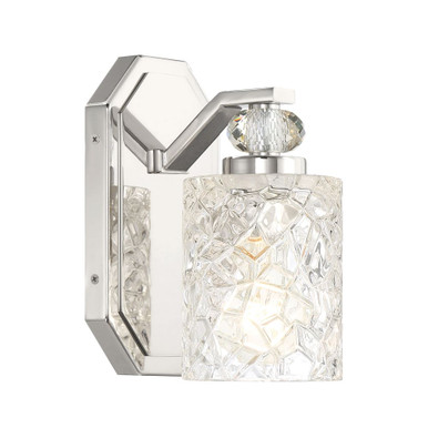 Crystal Kay 1 Light Vanity Light by Minka Lavery - 2611-77