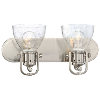 2 Light Vanity Light 16 Inch Wide by Minka Lavery - 3412-84