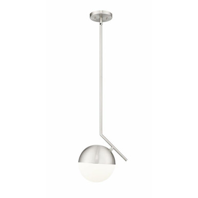 Realm Sphere 1 Light Pendant 11.25 Inch Tall and 10.75 Inch Wide By Z-Lite - 7517P11