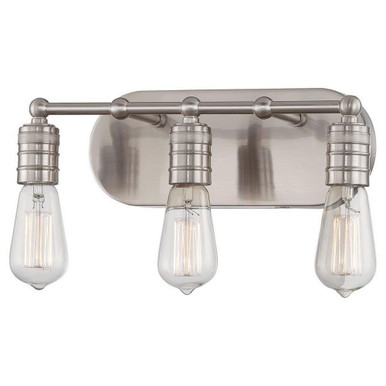 Downtown 3 Light Vanity Light by Minka Lavery - 5135-84