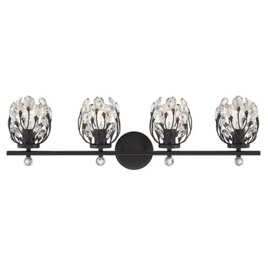 Moreno 4 Light Vanity Light by Savoy House - 8-6601-4