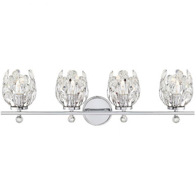 Moreno 4 Light Vanity Light by Savoy House - 8-6601-4