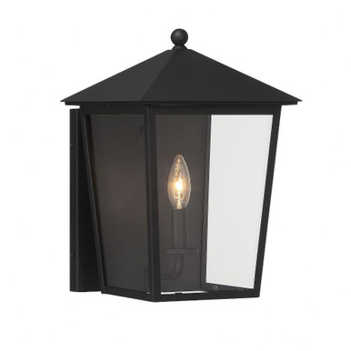 Noble Hill 1 Light Candle Style Outdoor Wall Lantern by Minka Lavery - 72131-66