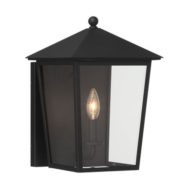 Noble Hill 1 Light Candle Style Outdoor Wall Lantern by Minka Lavery - 72131-66