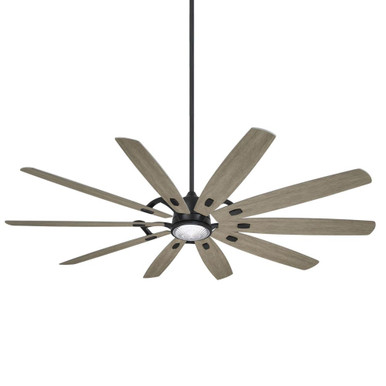 Barn H2O 84 Inch 10 Blade Ceiling Fan with Light Kit by Minka Aire - F865L