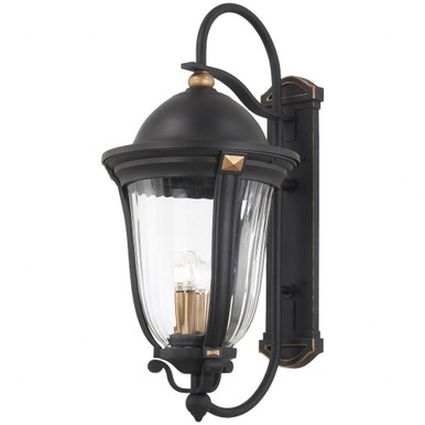 Peale Street 5 Light Candle Style Outdoor Wall Lantern by Minka Lavery - 73235-738